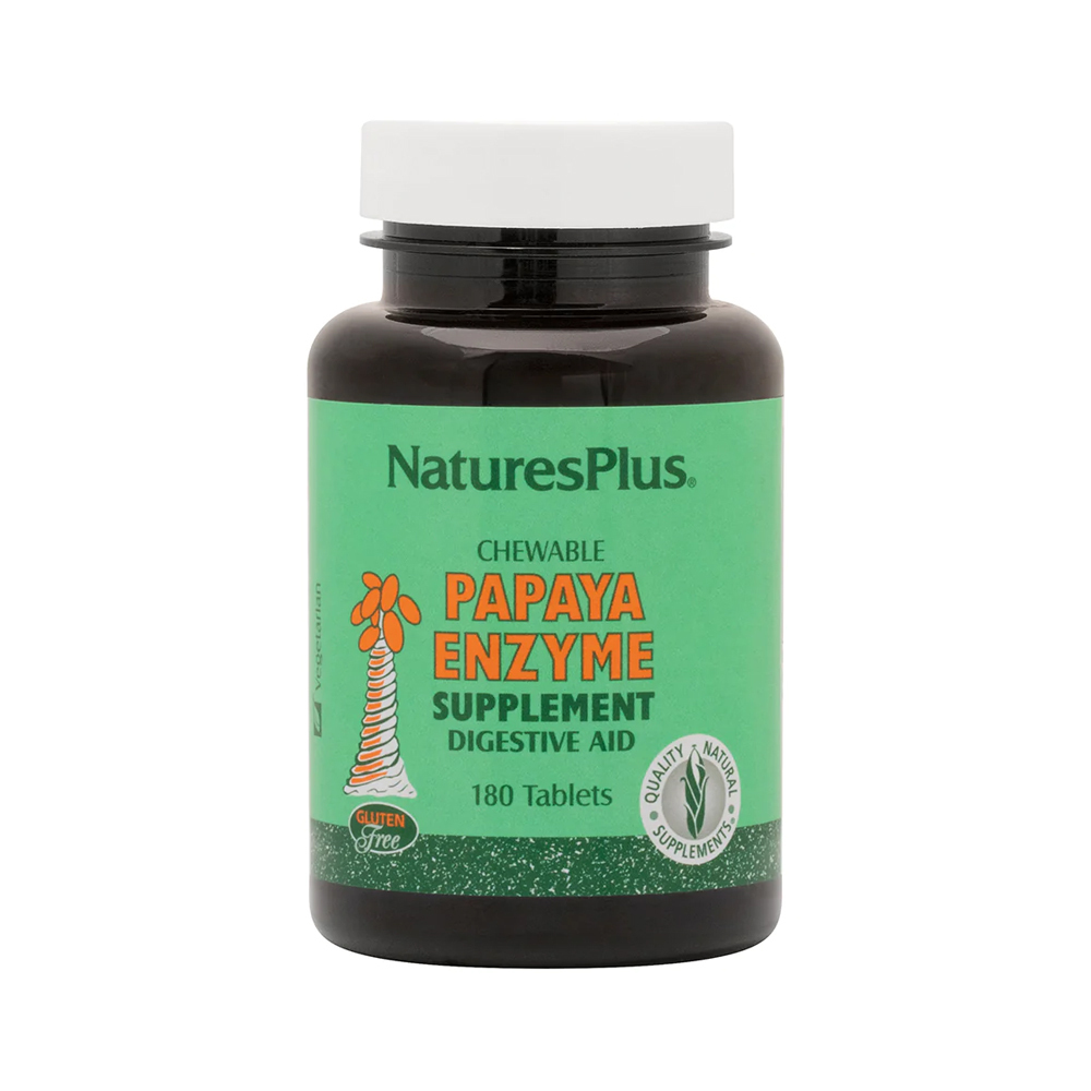 NATURES PLUS - Papaya Enzyme - 180chew.tabs