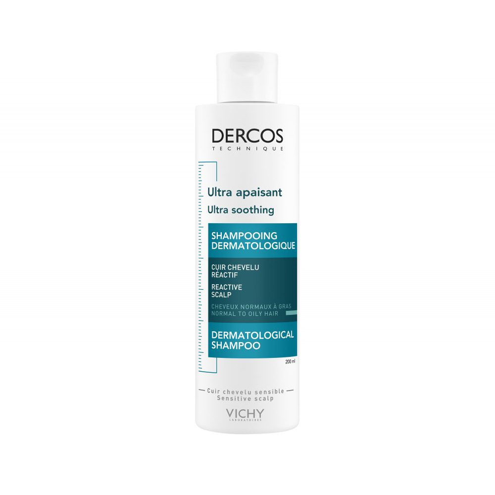VICHY - DERCOS Ultra Apaisant Shampooing - 200ml Normal-Oily Hair