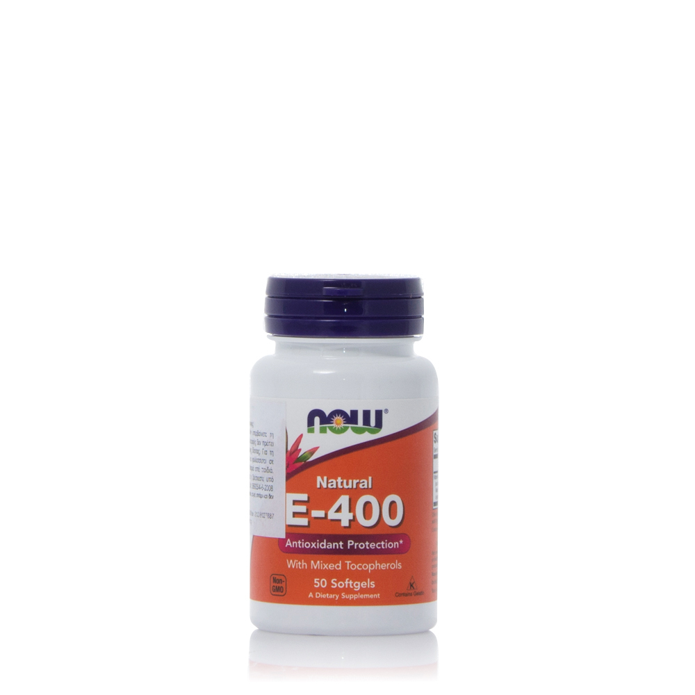 NOW - Natural E 400iu - 50softgels