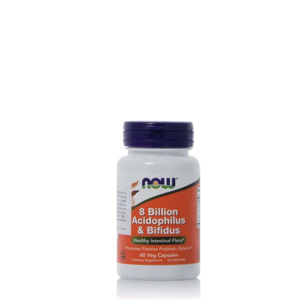 NOW - Acidophilus & Bifidus 8 Billion - 60caps