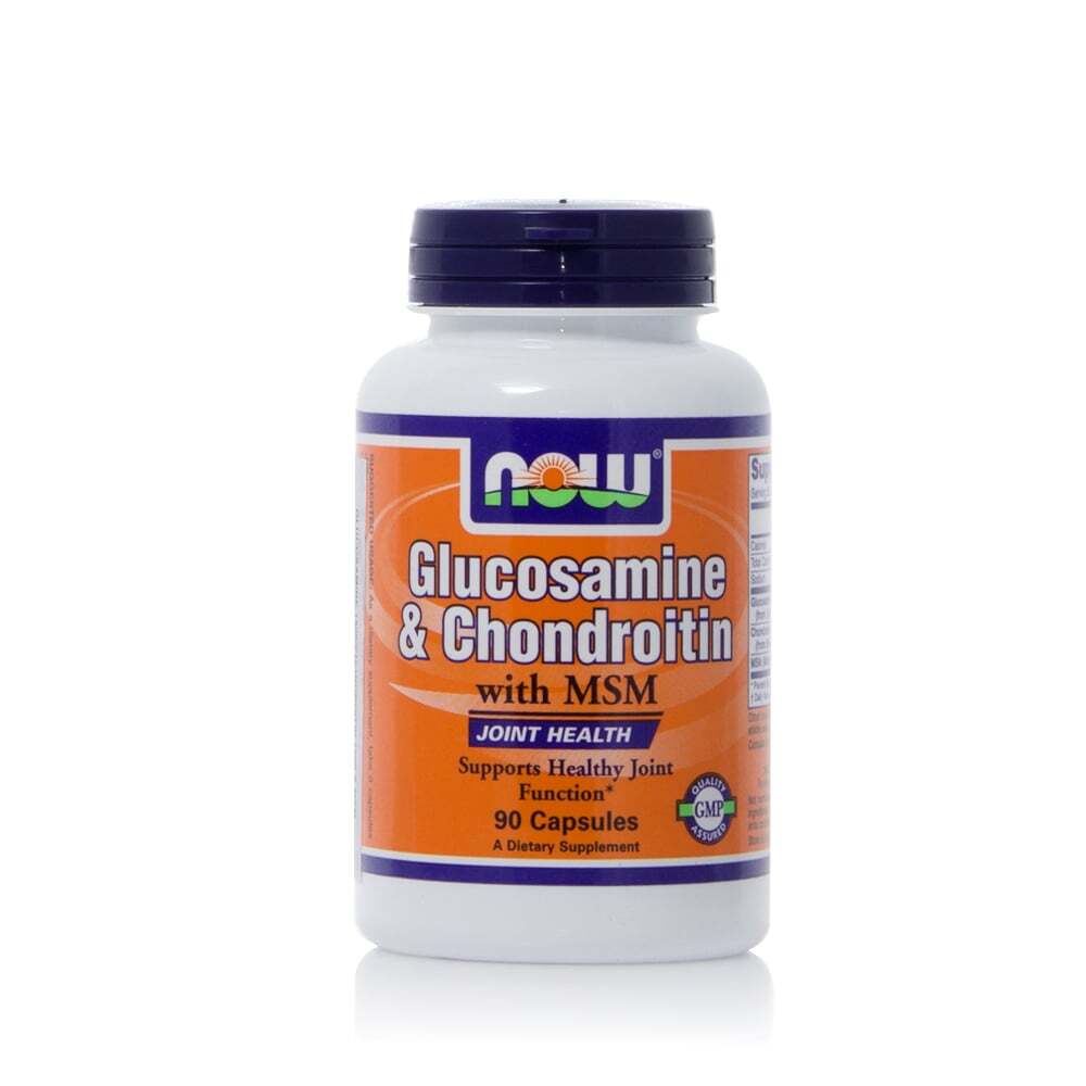 NOW - Glucosamine, Chondroitin with MSM - 90caps