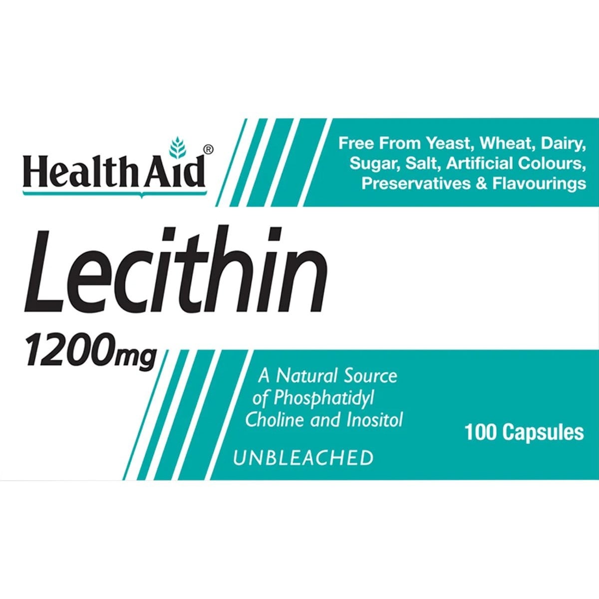 HEALTH AID - Lecithin 1200mg - 100caps