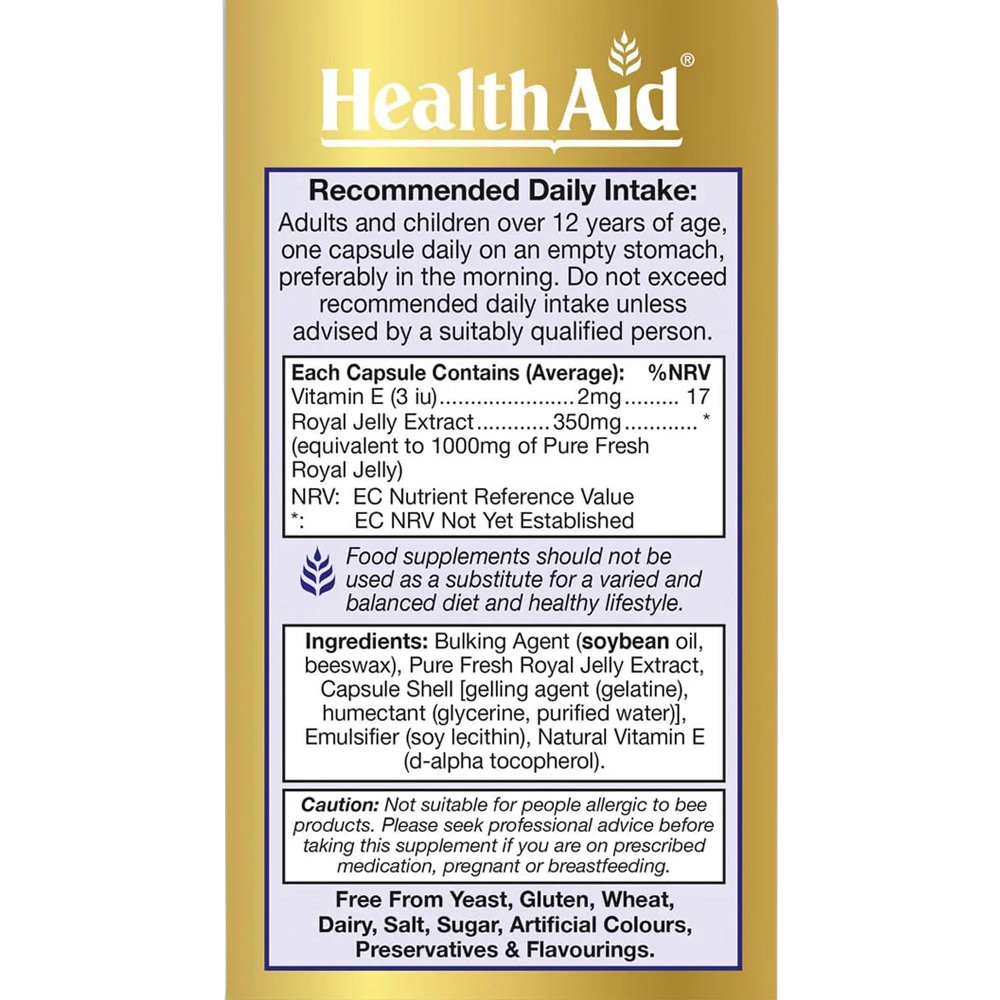 HEALTH AID - Tang Forte Royal Jelly 1000mg - 30caps