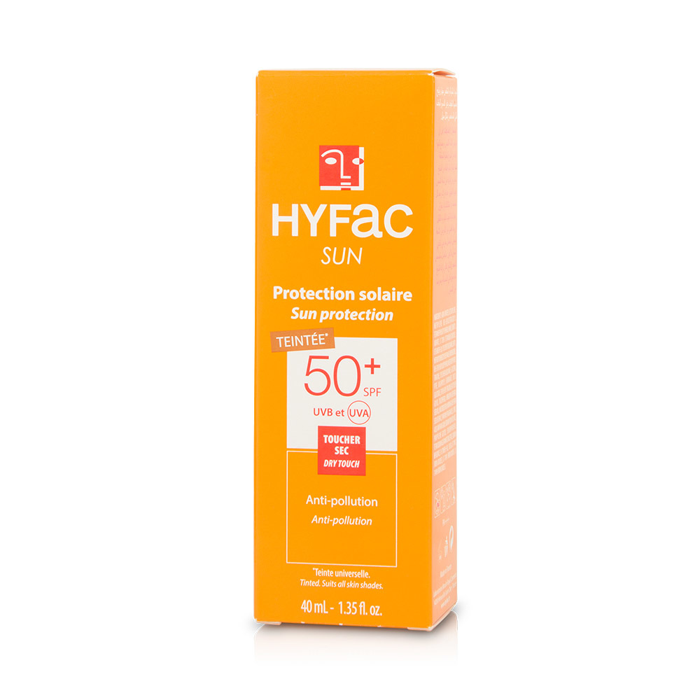 HYFAC - SUN Protection Dry Touch SPF50+ Tinted- 40ml