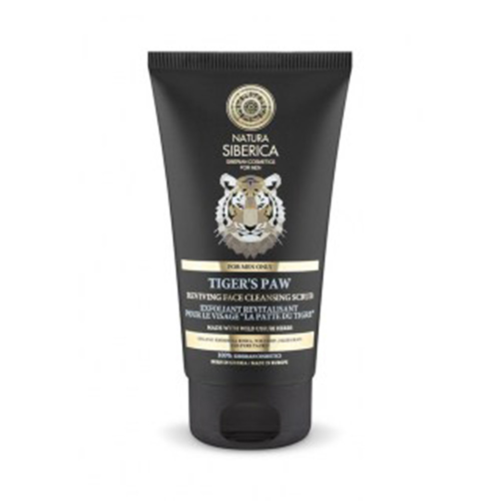 NATURA SIBERICA - MEN Reviving Face Cleansing Scrub Tiger's Paw - 150ml