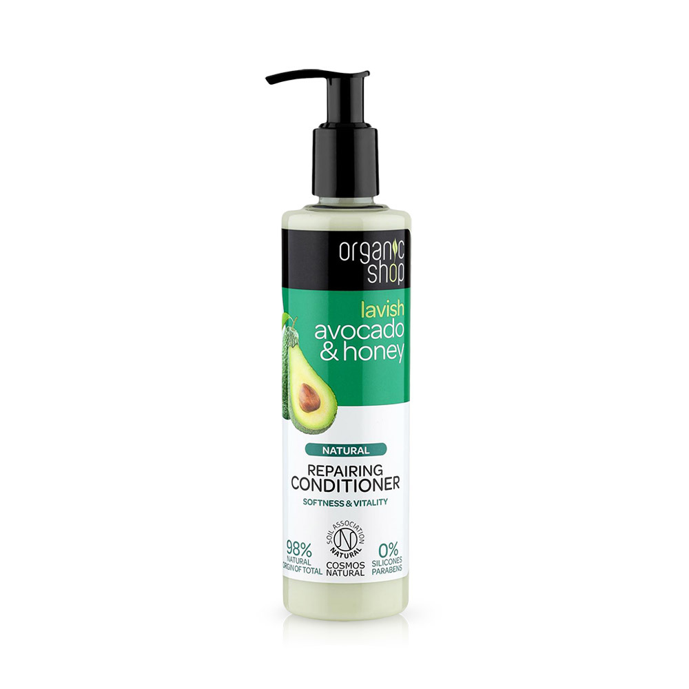 NATURA SIBERICA - ORGANIC SHOP Οργανικό Αβοκάντο & Μέλι Conditioner Επανόρθωσης - 280ml