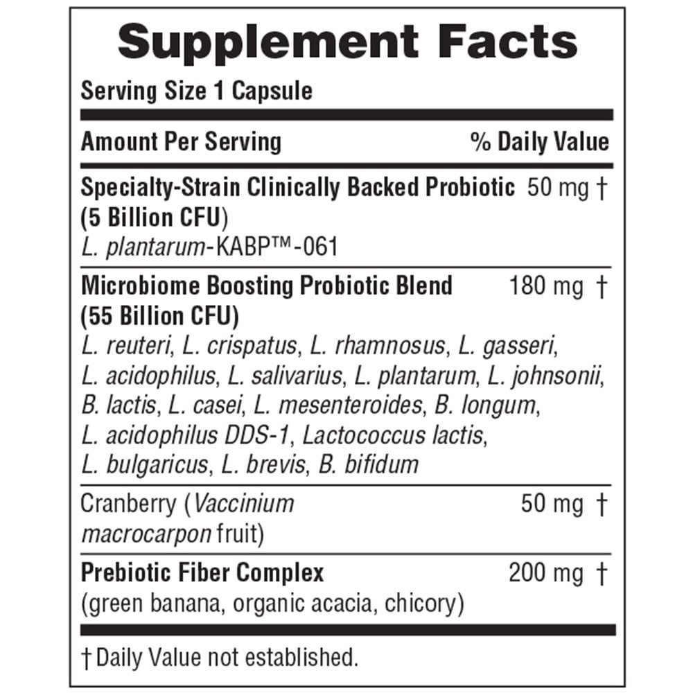 NATURES PLUS - GI NATURAL Probiotic Women - 30caps