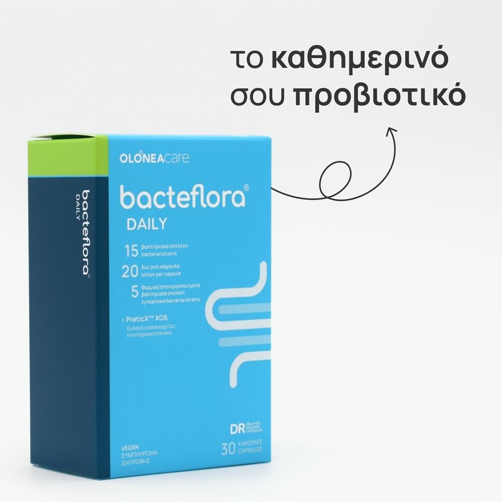 OLONEA - BACTEFLORA Daily Προβιοτικά - 30caps