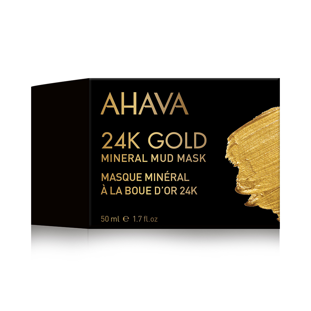 AHAVA - 24K GOLD Mineral Mud Mask - 50ml