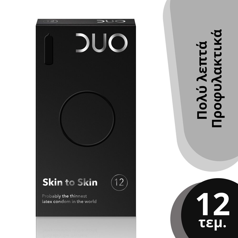 DUO - Προφυλακτικά Skin to Skin - 12τμx