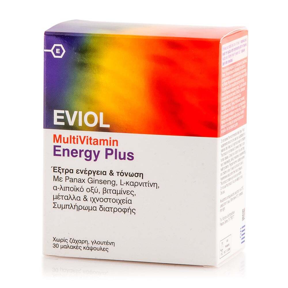 EVIOL - MultiVitamin Energy Plus - 30caps