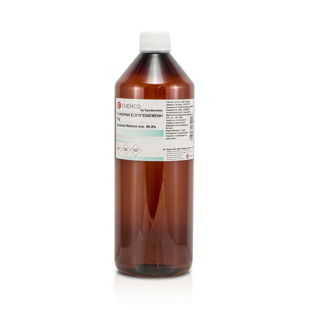 CHEMCO - Γλυκερίνη Εξευγενισμένη - 1Kg