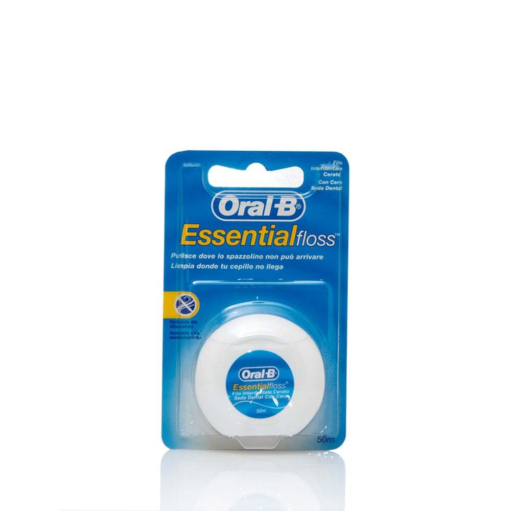 ORAL-B - Essential Floss Κηρωμένο Οδοντικό Νήμα - 50m
