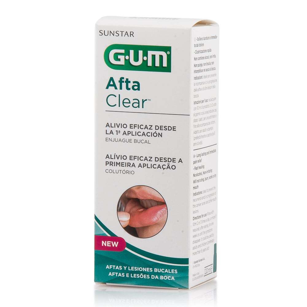 GUM - AFTA CLEAR Mouthrinse - 120ml