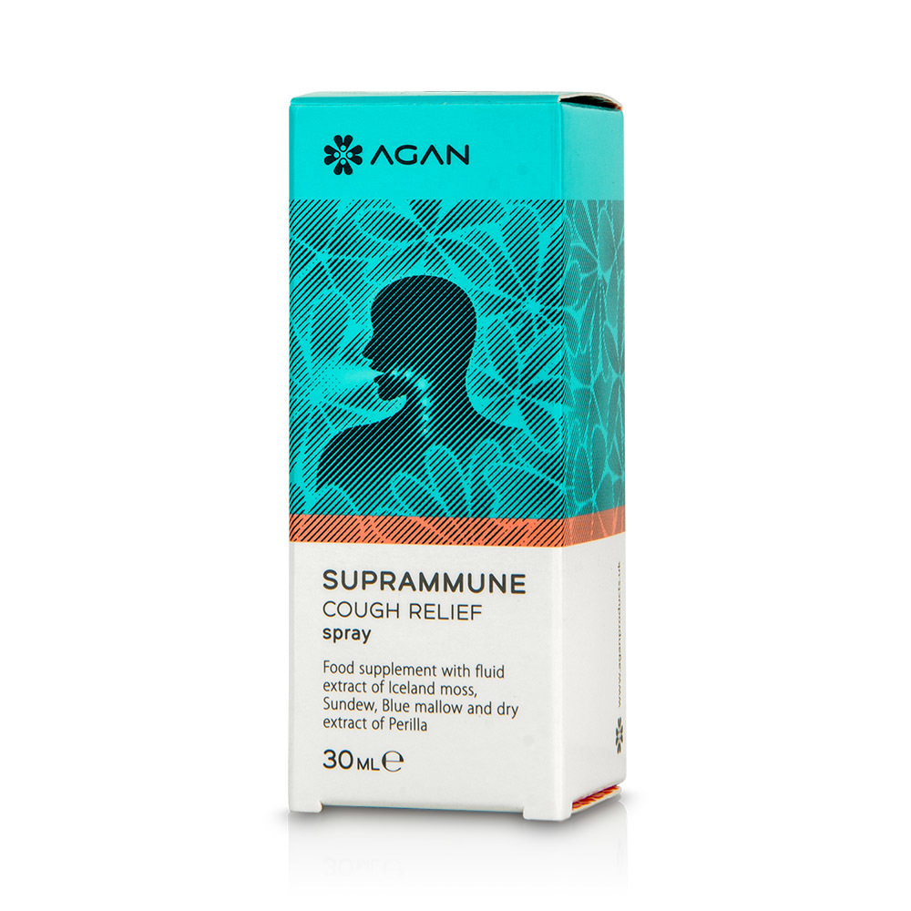 AGAN - SUPRAMMUNE - Cough Relief Spray - 30ml