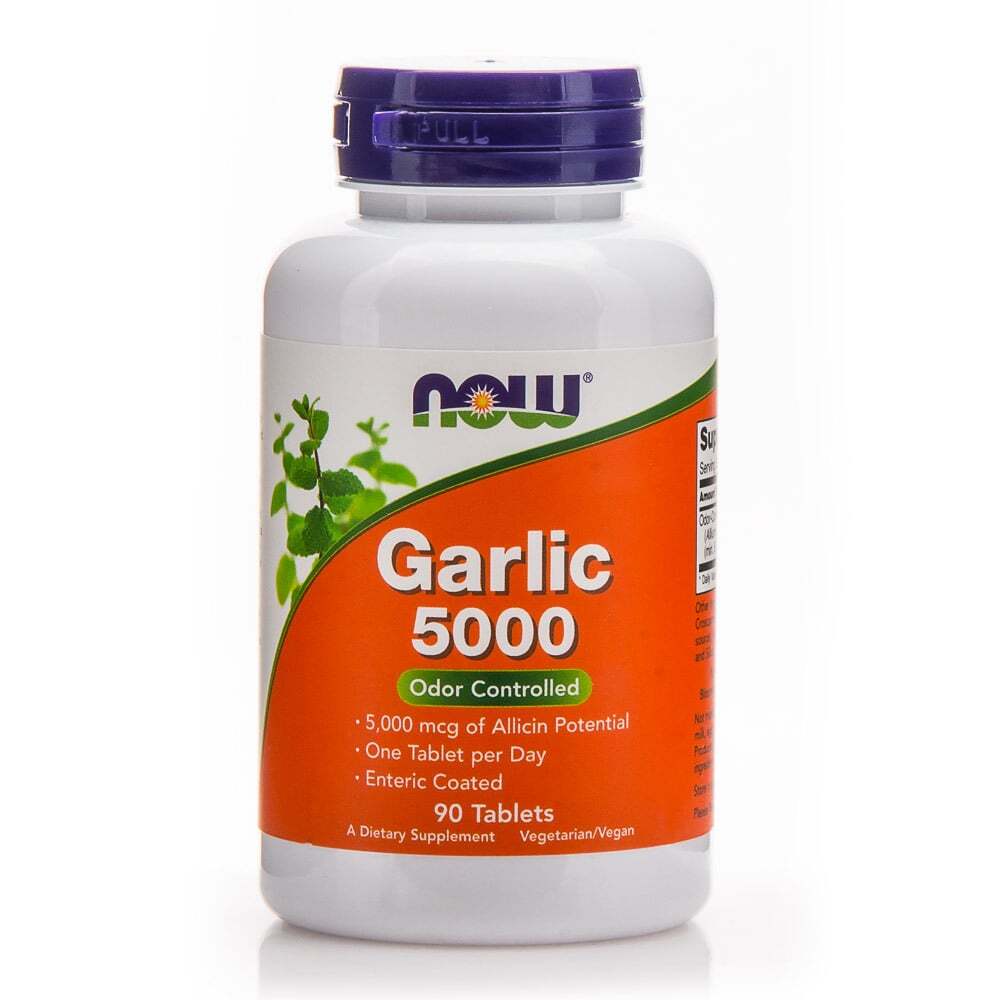NOW - Garlic 5000 - 90tabs