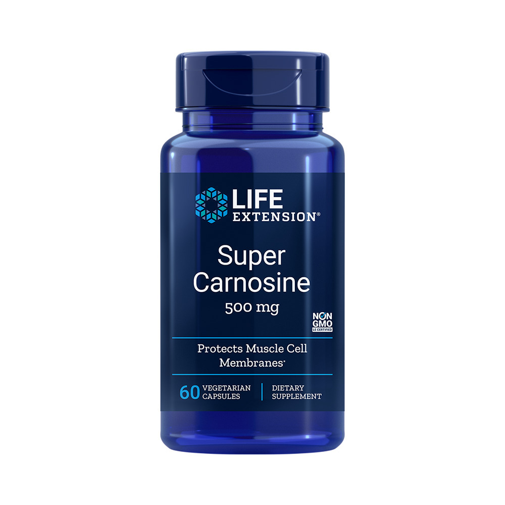 LIFE EXTENSION Super Carnosine 500mg 60caps