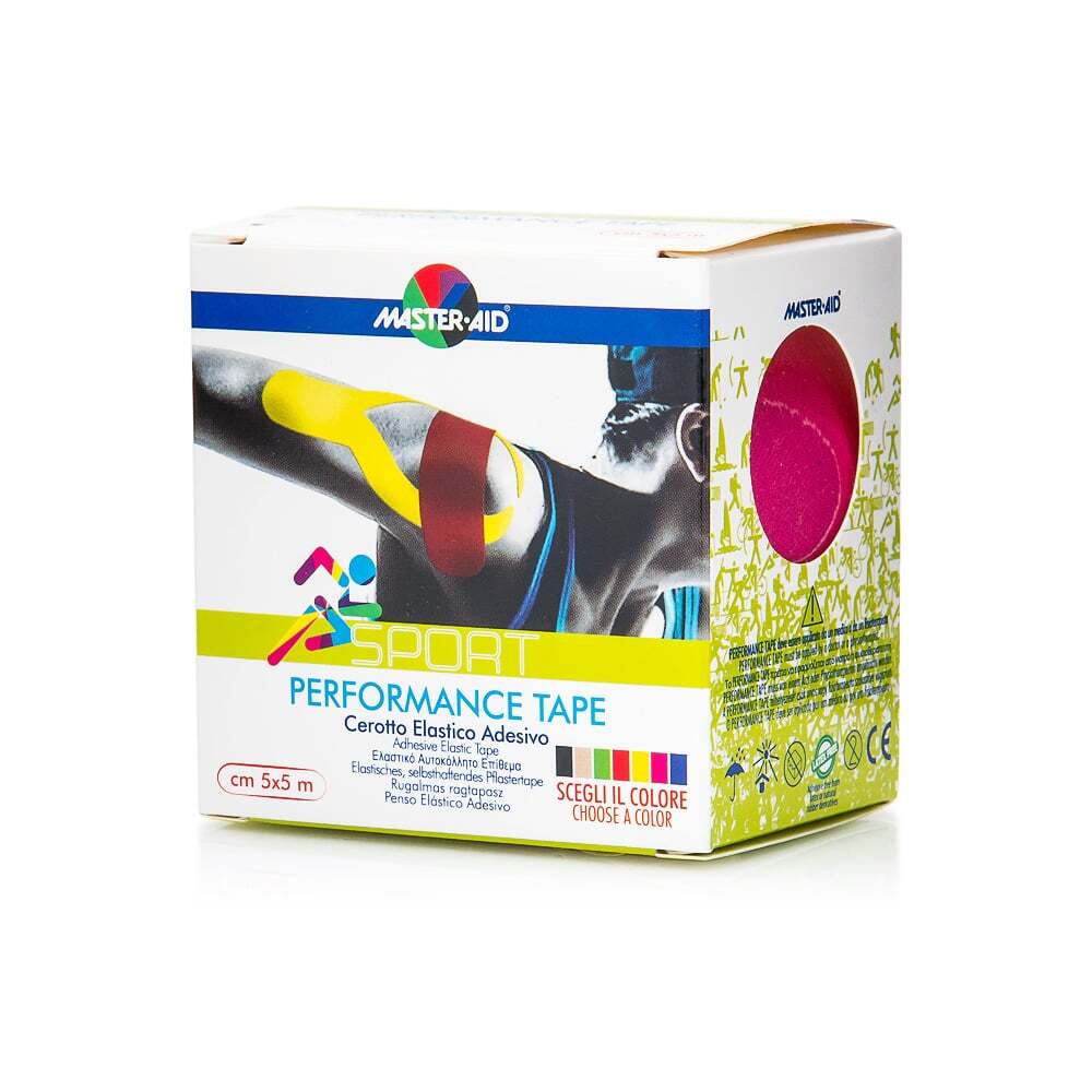 MASTER AID - SPORT Performance Tape 5mX5cm Ρόζ