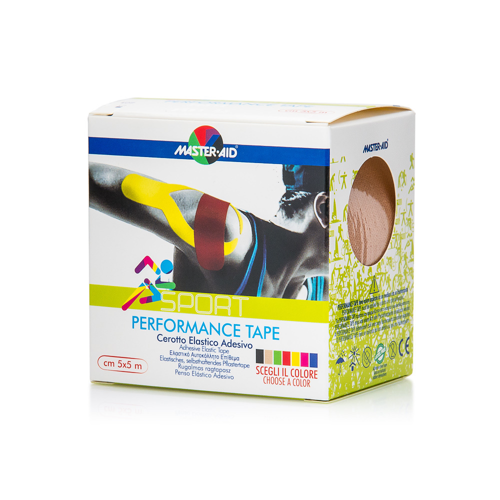 MASTER AID - SPORT Performance Tape 5mX5cm Μπέζ