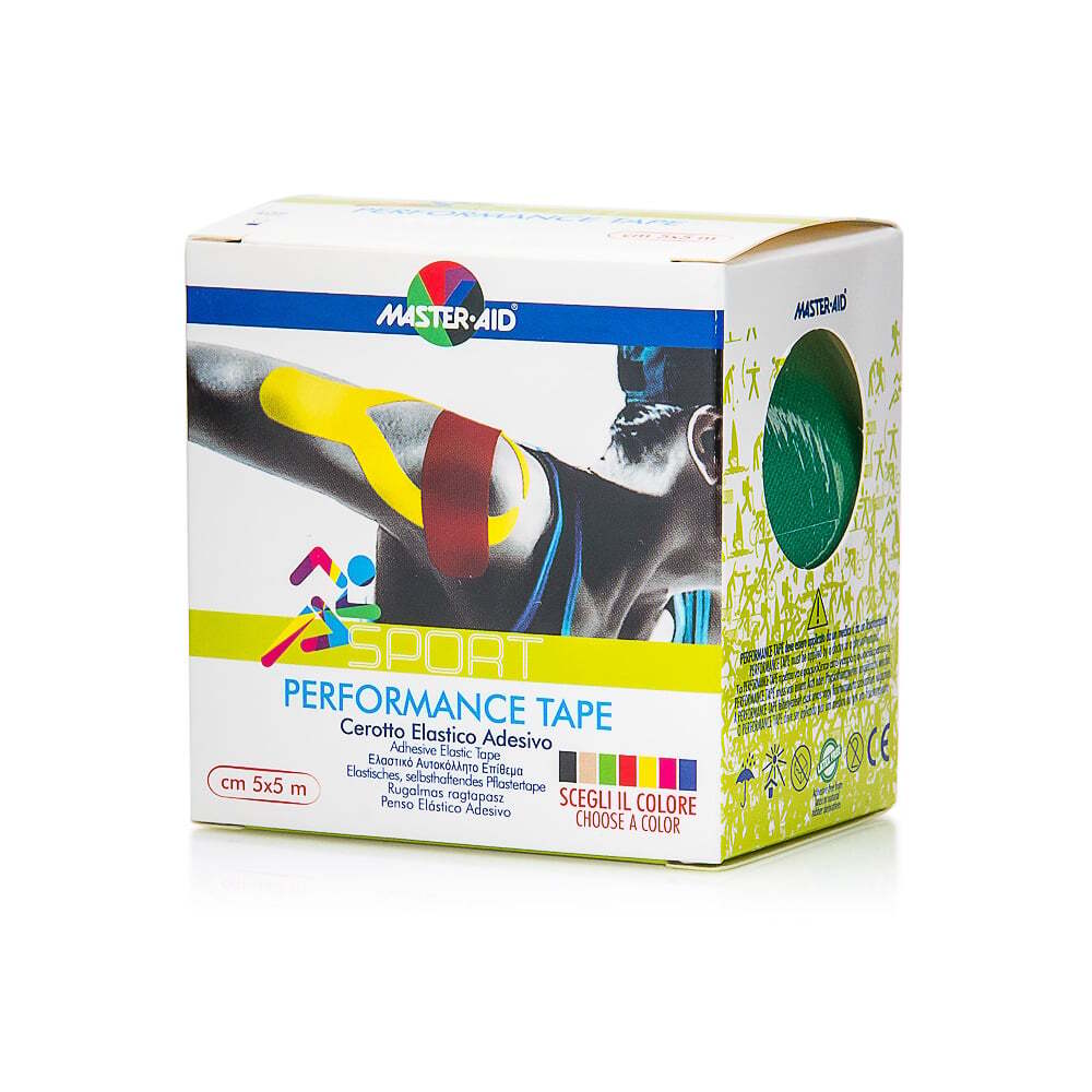 MASTER AID - SPORT Performance Tape 5mX5cm Πράσινο