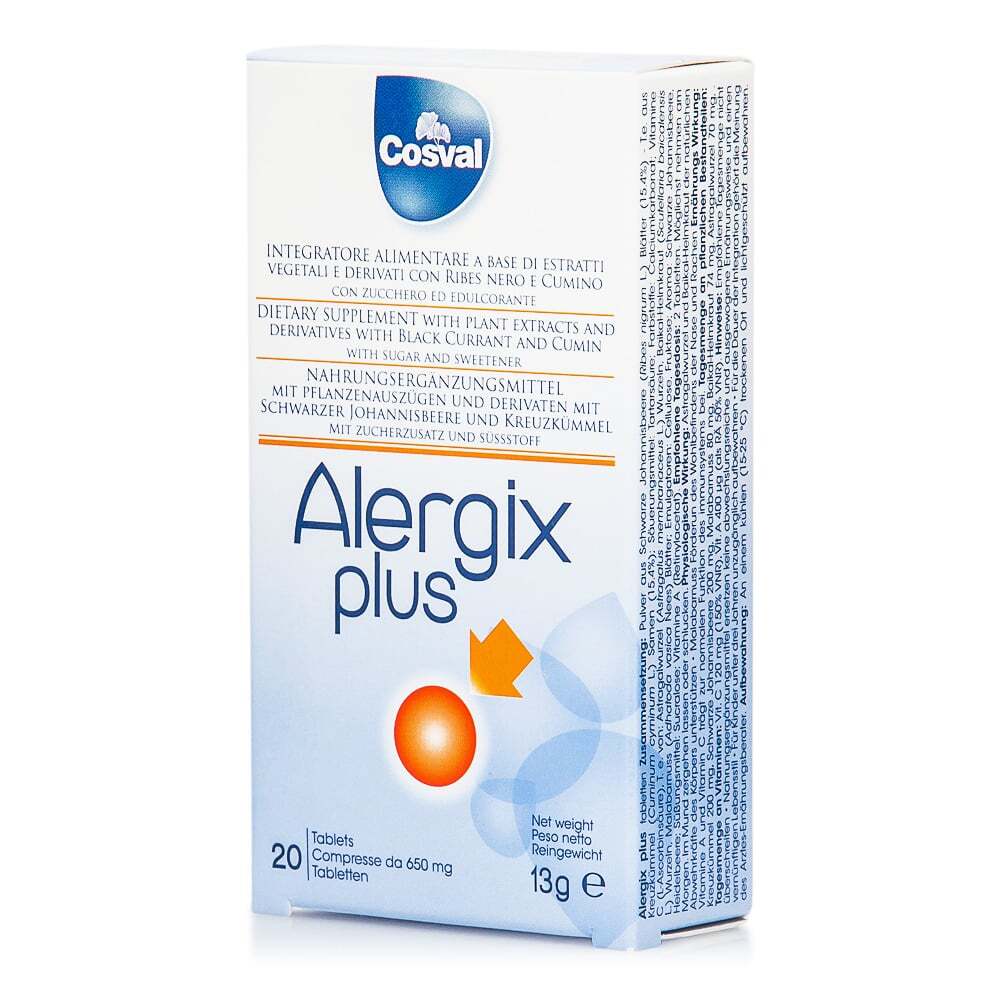 COSVAL - Alergix Plus - 20tabs
