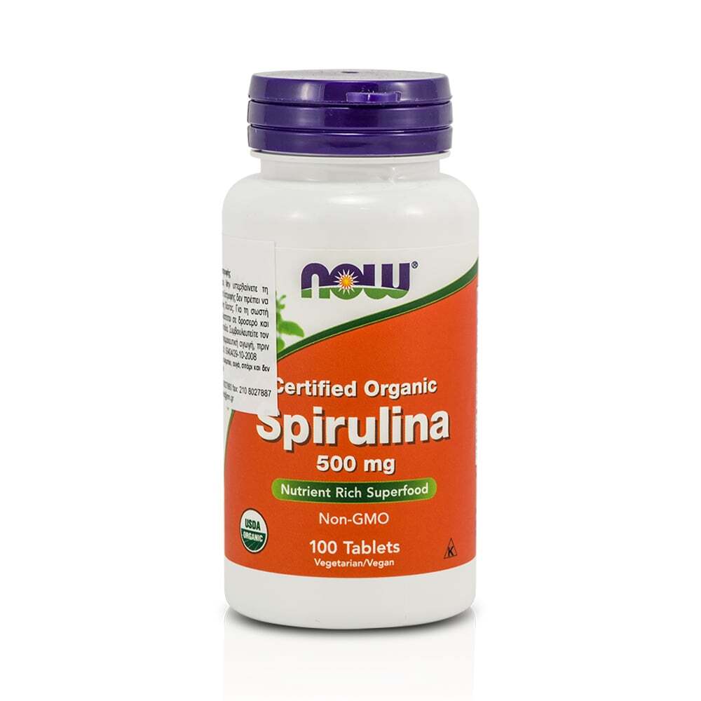 NOW - Spirulina 500mg - 100tabs