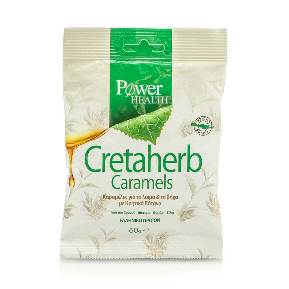 POWER HEALTH - Cretaherb Caramels - 60gr
