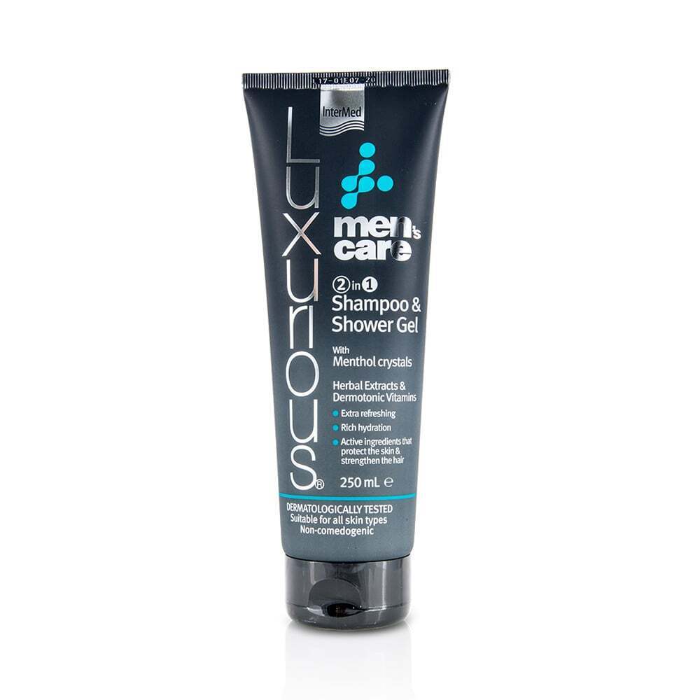 INTERMED -  LUXURIOUS MEN'S CARE 2 in 1 Shampoo & Shower Gel - 250ml
