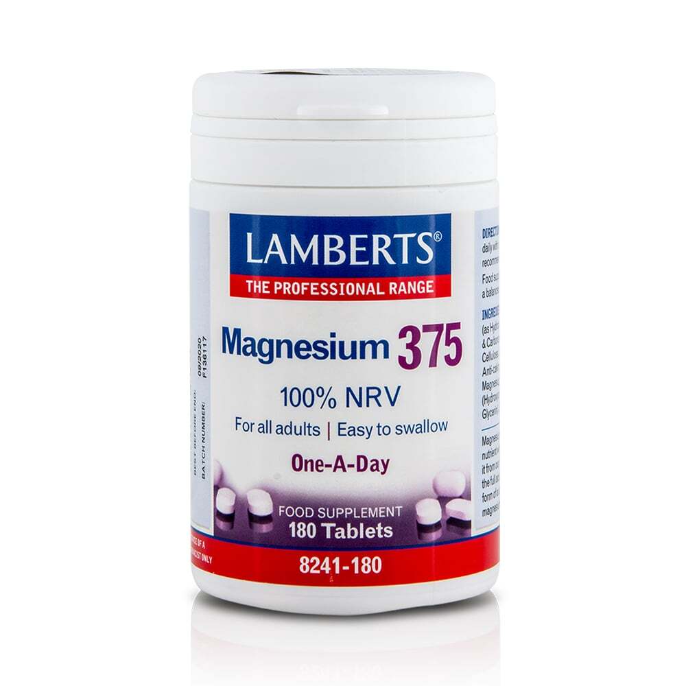 LAMBERTS - Magnesium 375 - 180tabs