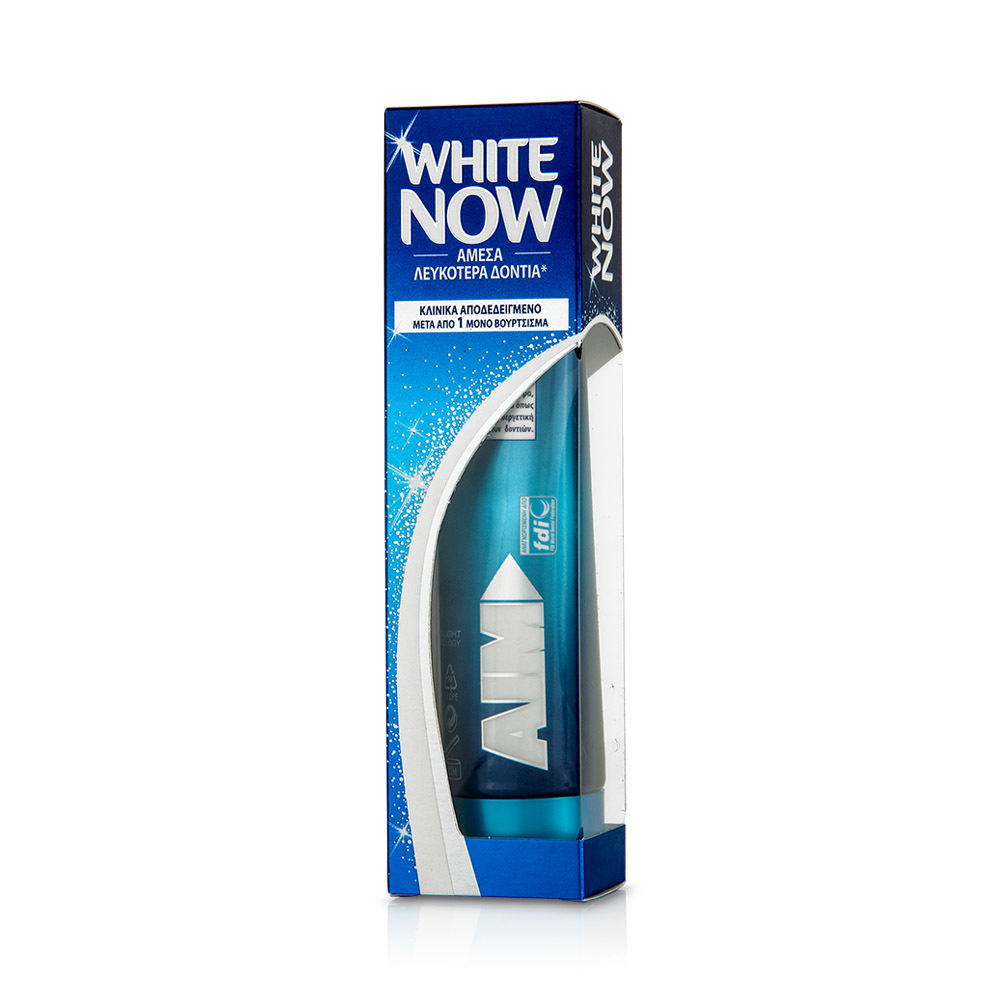 AIM - WHITE NOW Οδοντόκρεμα - 75ml