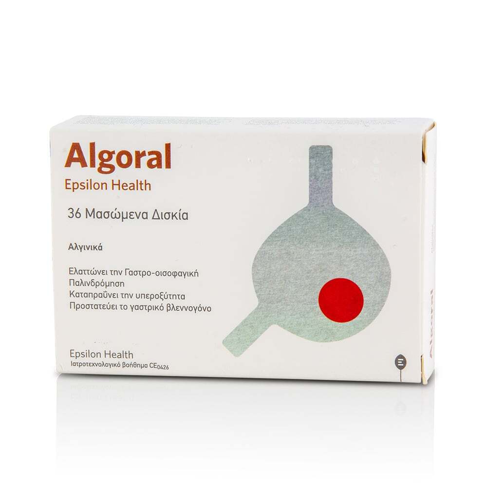 EPSILON HEALTH - Algoral - 36chew.tabs
