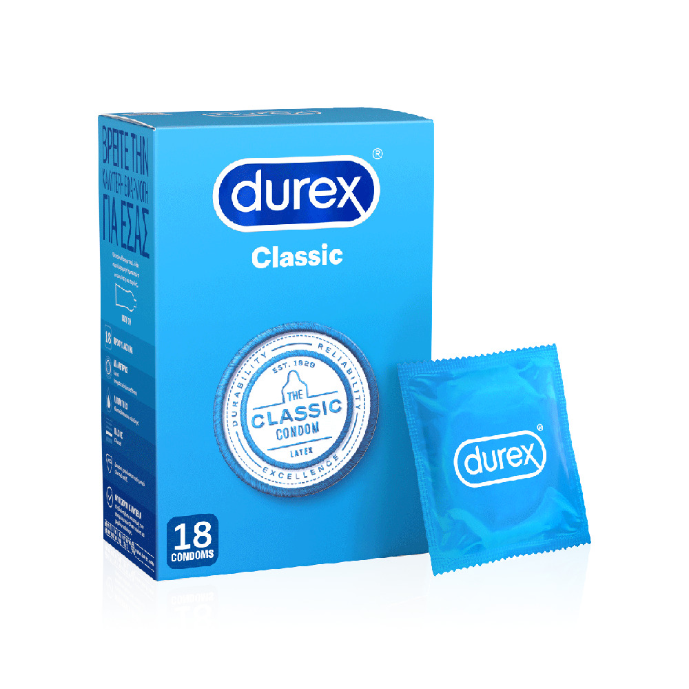 DUREX - Προφυλακτικά Classic - 18pcs