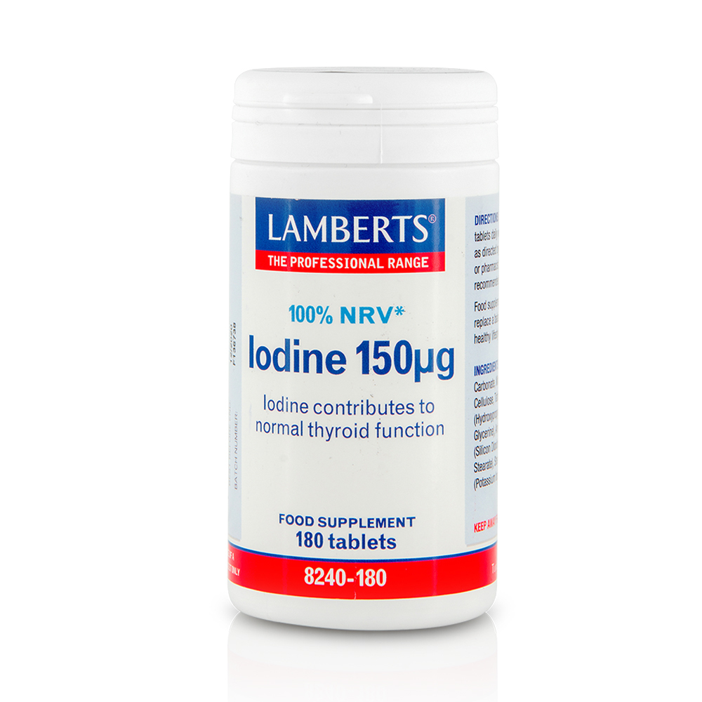LAMBERTS - Iodine 150μg - 180tabs