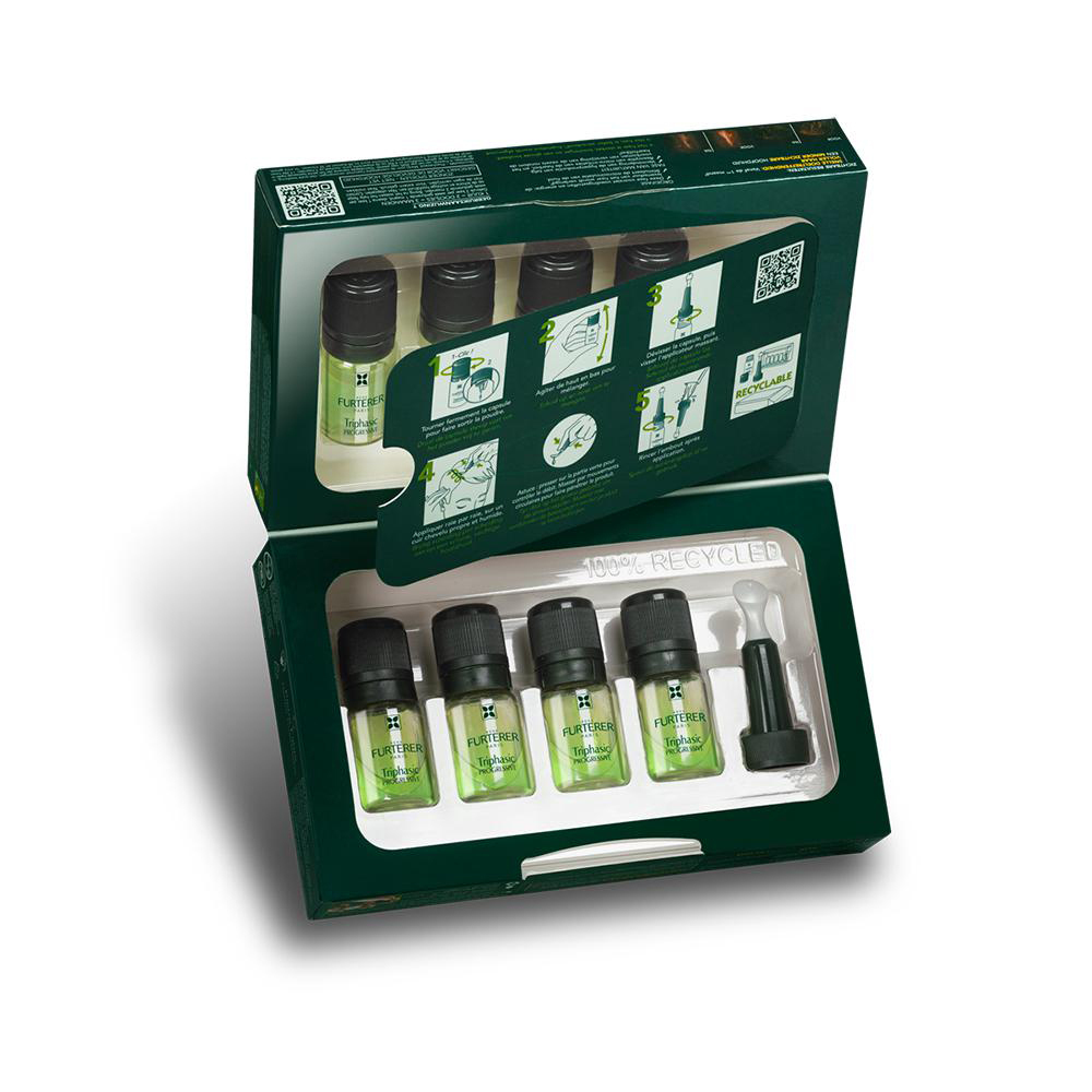 RENE FURTERER - TRIPHASIC Progressive Rituel Antichute - 8vialsx5,5ml