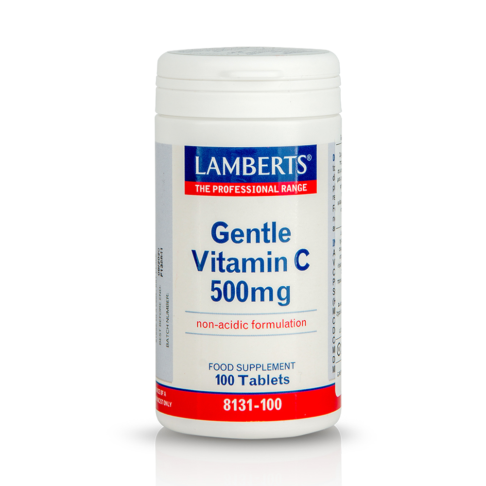 LAMBERTS - Gentle Vitamin C 500mg - 100tabs
