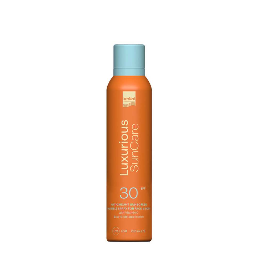 INTERMED - LUXURIOUS SUN CARE Antioxidant Sunscreen Invisible Spray SPF30 - 200ml