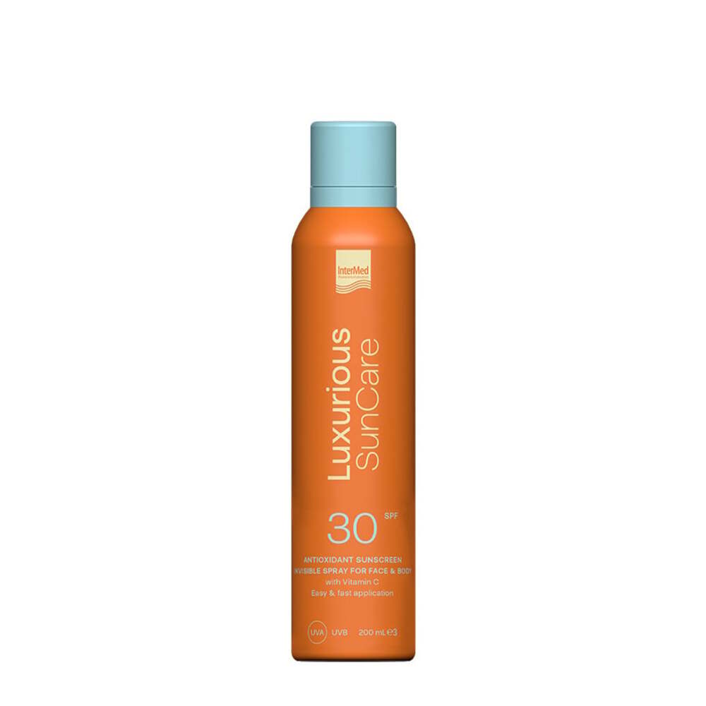 INTERMED - LUXURIOUS SUN CARE Antioxidant Sunscreen Invisible Spray SPF30 - 200ml