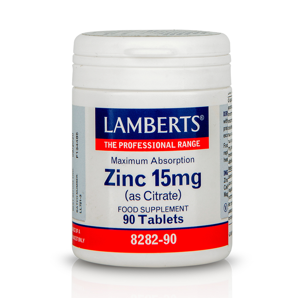 LAMBERTS - Zinc 15mg - 90tabs