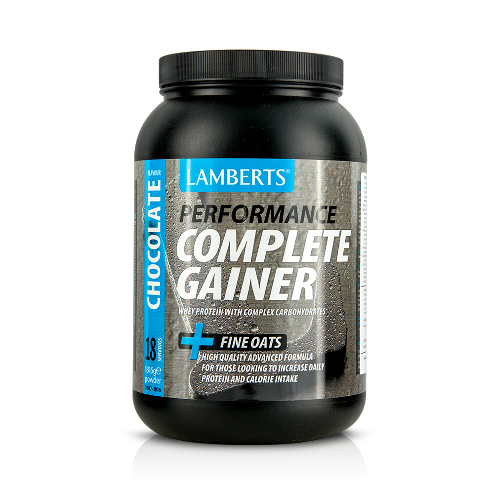 LAMBERTS - PERFORMANCE Complete Gainer + Fine Oats (Chocolate Flavour) - 1816gr