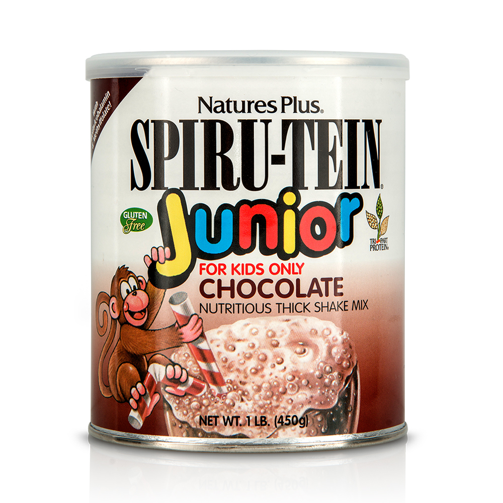 NATURES PLUS - SPIRU-TEIN Junior (Chocolate Flavour) - 450gr
