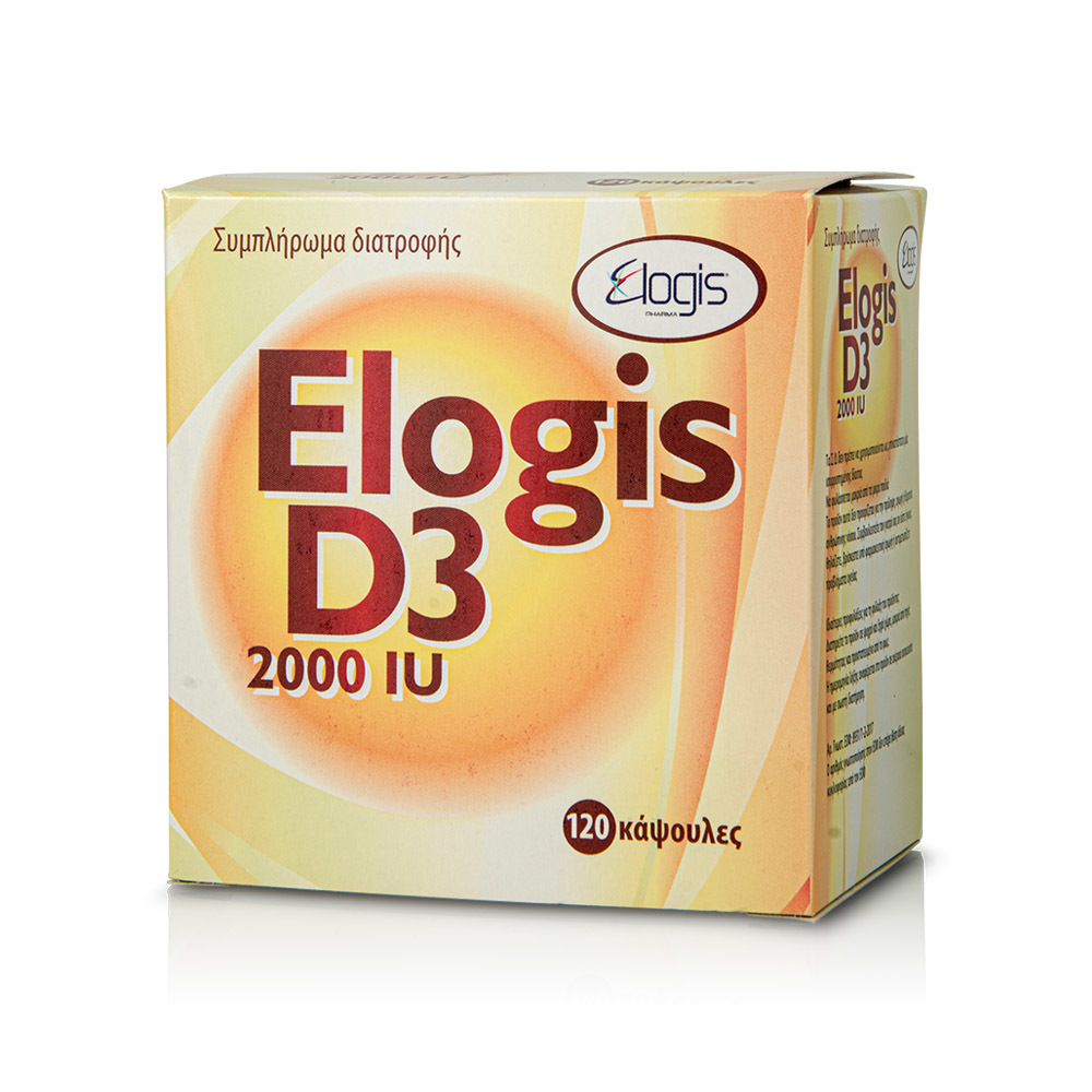 ELOGIS - D3 2000 IU - 120caps