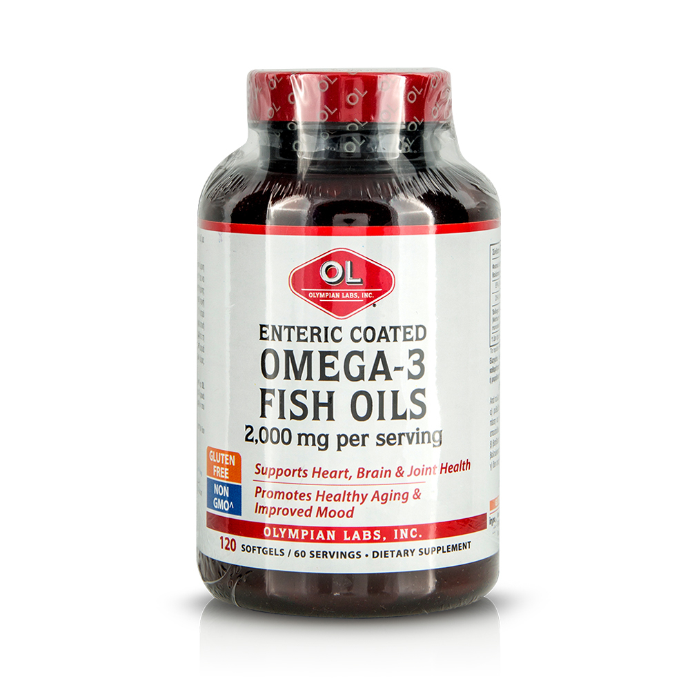 OLYMPIAN LABS - Omega-3 Fish Oils 2.000mg - 120softgels