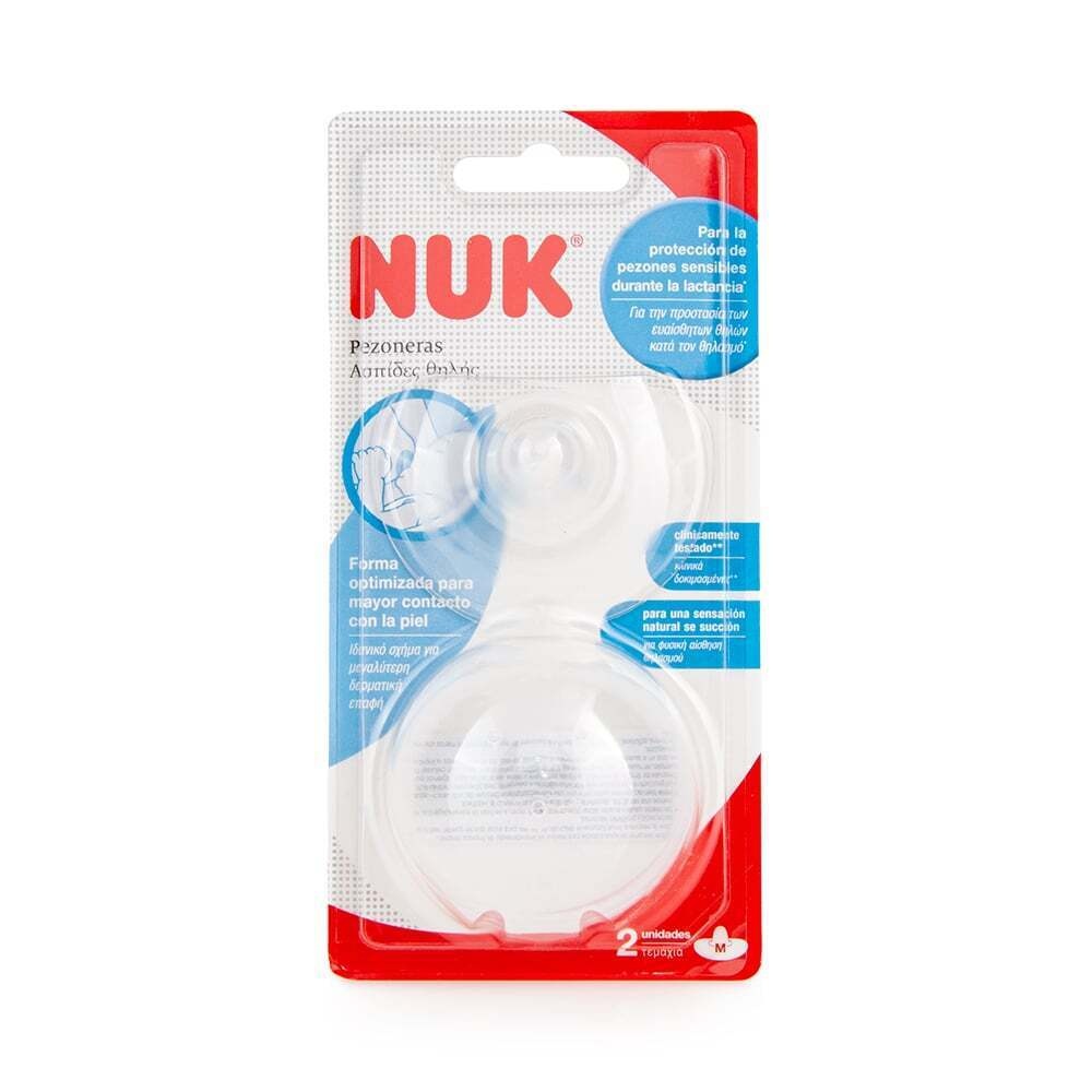 NUK - Nipple Shields Ασπίδες Θηλής (Medium) - 2τεμ.