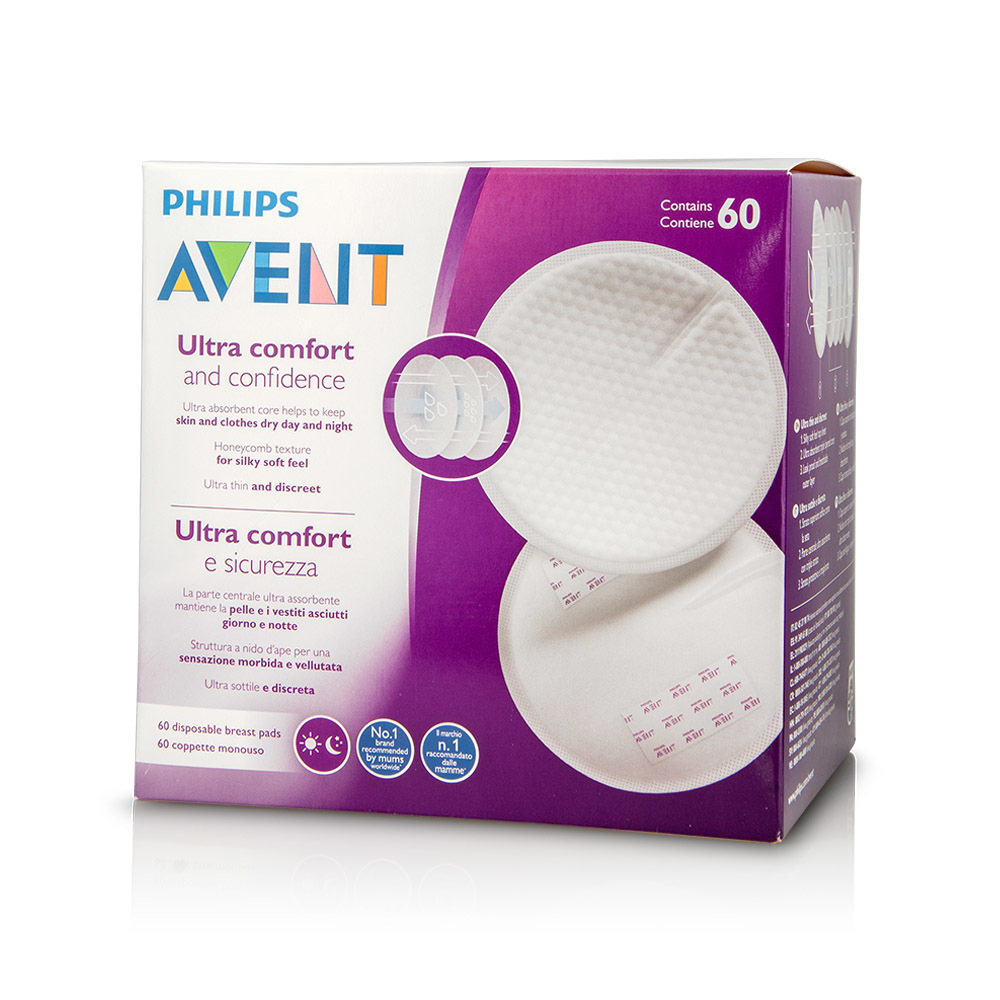 AVENT - ULTRA COMFORT Επιθέματα Στήθους - 60τεμ.  254/61