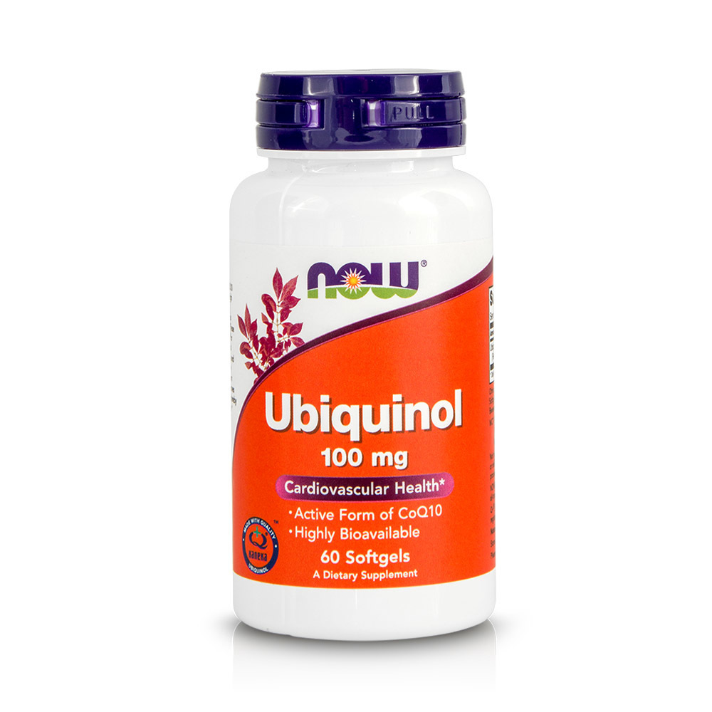 NOW - Ubiquinol 100mg - 60softgels