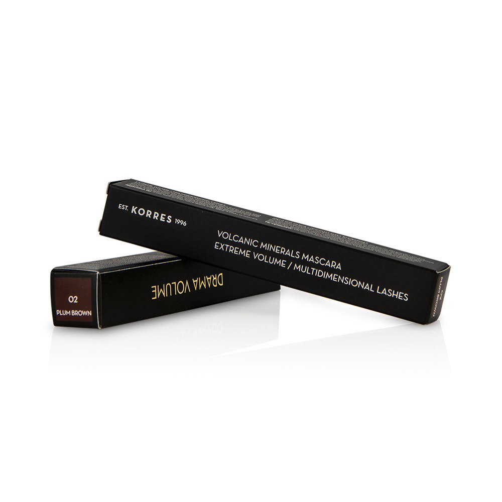 KORRES - VOLCANIC MINERALS Mascara Drama Volume Plum Brown (02) - 11ml