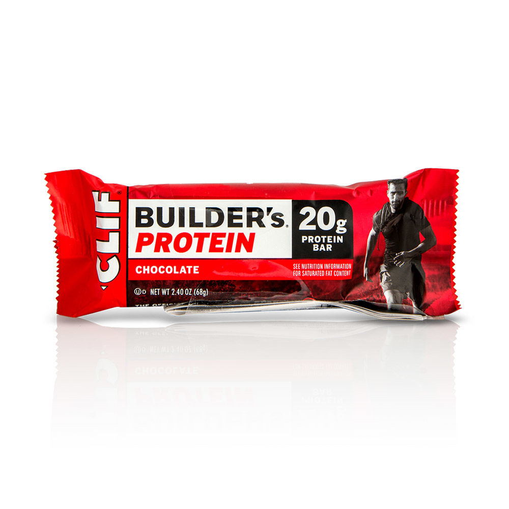 CLIF -  CLIF BAR Builder's Protein Μπάρα Πρωτεΐνης Chocolate - 68gr