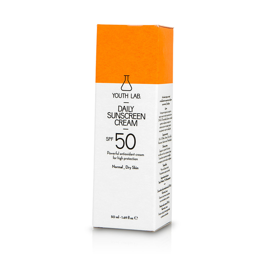 YOUTH LAB - Daily Sunscreen Cream SPF50 - 50ml PNS