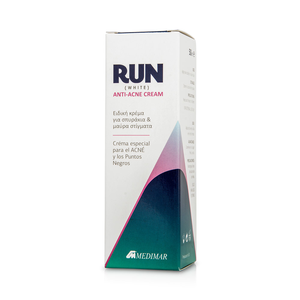 MEDIMAR - RUN Anti-Acne Cream (White) - 50gr