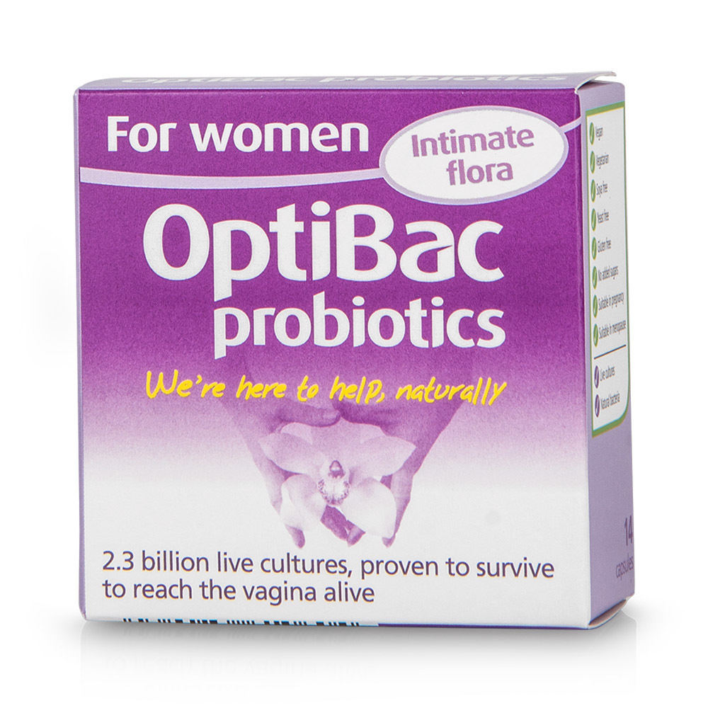OPTIBAC - PROBIOTICS For Women - 14caps